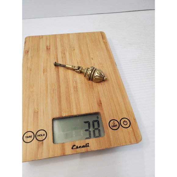 vintage Solid brass Cabinet Door Vintage KNOB Drawer Pull drawer knobs, cabinet - Picture 6 of 10